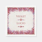 Videospel Geek Bruiloft Servet (Voorkant)