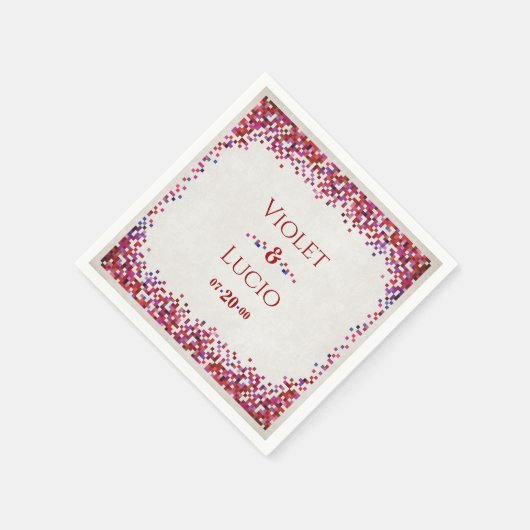 Videospel Geek Bruiloft Servet (Hoek)