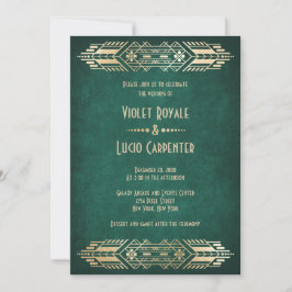 Videospel Geek Groene Bruiloft Kaart