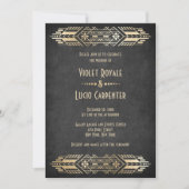 Videospel Geek Zwart Bruiloft Kaart (Voorkant)