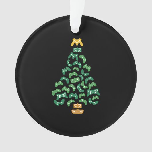 Videospel Kerstboom Ornament (voorkant)