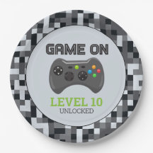 Videospel Level Up Controller Verjaardagsfeestje