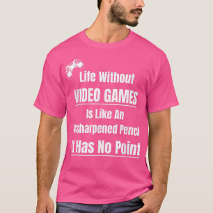 Videospel Liefhebber Leven Zonder Videospellen Pot T-shirt