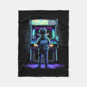 Videospel  Retro Arcade 3 Fleece Deken (Voorkant)