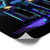 Videospel  Retro Arcade 3 Poster (Hoek)