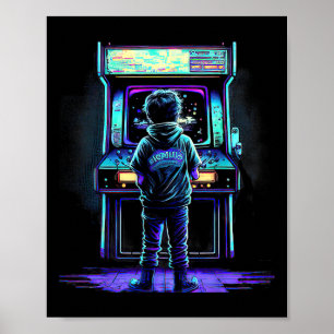 Videospel Retro Arcade 3 Poster