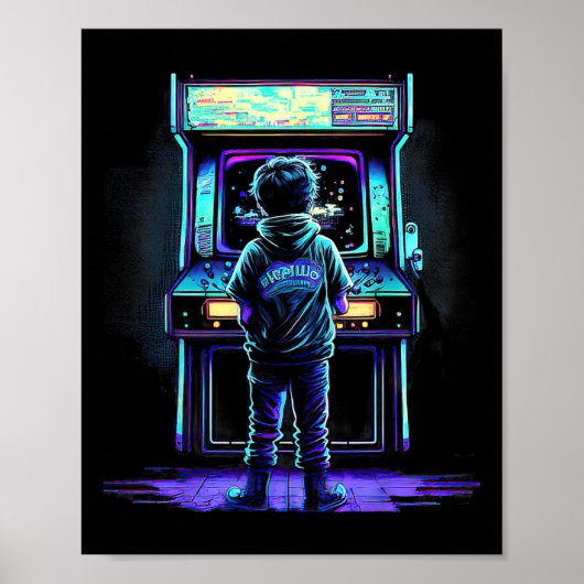 Videospel  Retro Arcade 3 Poster (Voorkant)