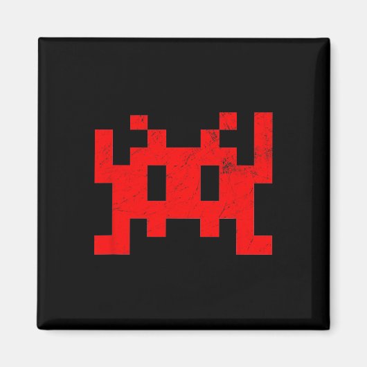 Videospel Retro Arcade Magneet (Voorkant)