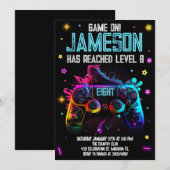 Videospel Verjaardag Boy Gamer Party Kaart (Voorkant / Achterkant)