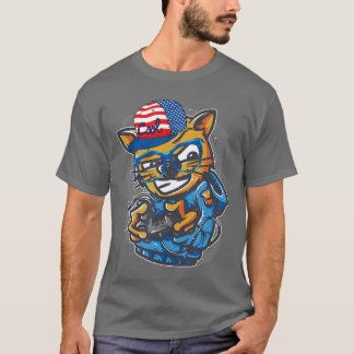 Videospel voor gamer match je gamingstoel Gamin T-shirt