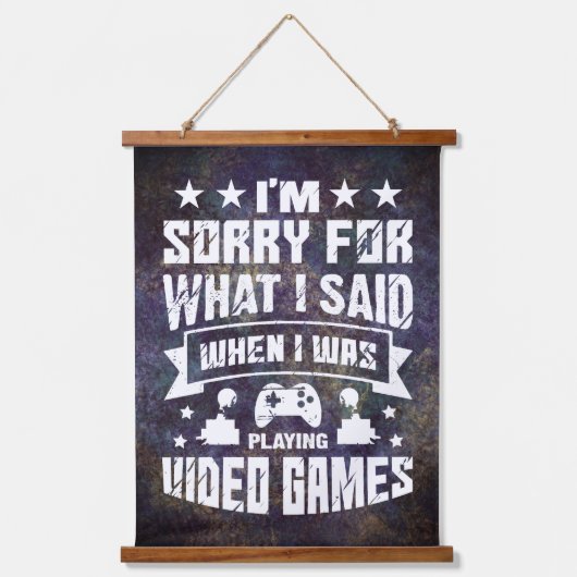 Videospel Wanddecoratie Hangende Tapestry Hangend Wandkleed (Voorkant)