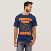 Videospelconsole-controller Computer-videospelspel T-shirt (Voorkant volledig)
