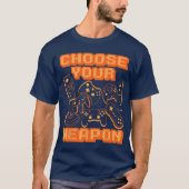 Videospelconsole-controller Computer-videospelspel T-shirt (Voorkant)
