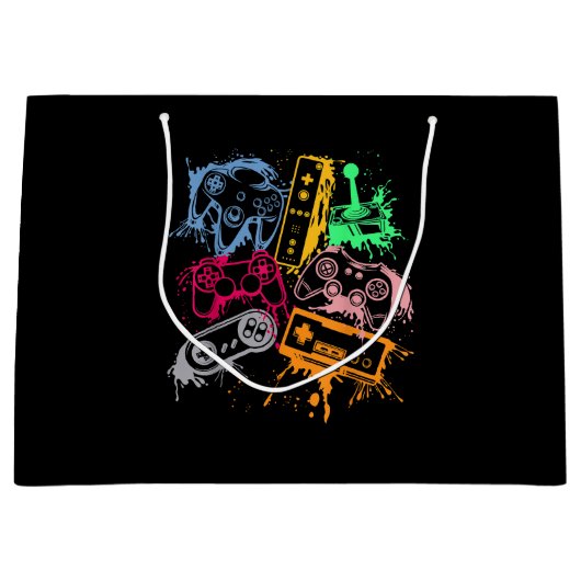 Videospelconsole-controllers 80-90-inch boog herst groot cadeauzakje (Voorkant)