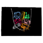 Videospelconsole-controllers 80-90-inch boog herst groot cadeauzakje (Achterkant)