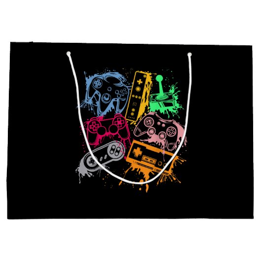 Videospelconsole-controllers 80-90-inch boog herst groot cadeauzakje (Achterkant)