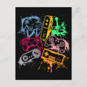 Videospelconsole-controllers 80-90-inch boog herst informatiekaartje (Voorkant)