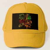 Videospelconsole-controllers 80-90-inch boog herst trucker pet (Voorkant)