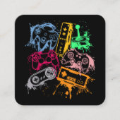 Videospelconsole-controllers 80-90-inch boog herst vierkante visitekaartje (Voorkant)