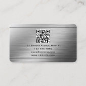 Videospelconsole handheld faux ziet er uit als een visitekaartje (Achterkant)