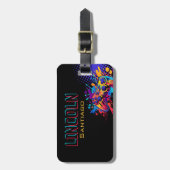 Videospelcontroller Bagagelabel (Voorkant verticaal)