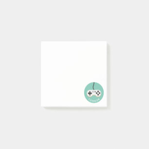 Videospelcontroller Gamer Monogram Kinderen Post-it® Notes