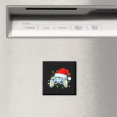 Videospelcontroller Kerstman Santa Hoed Gamer Bo Magneet (Insitu (Vaatwasser))
