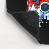 Videospelcontroller Kerstman Santa Hoed Gamer Bo Muismat (Hoek)