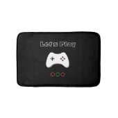 Videospelcontroller, Laten we afspelen, rode en gr Badmat (Voorkant)