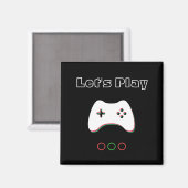 Videospelcontroller, Laten we afspelen, rode en gr Magneet (Voorkant / Achterkant)