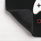 Videospelcontroller, Laten we afspelen, rode en gr Muismat (Hoek)