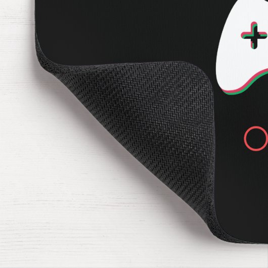 Videospelcontroller, Laten we afspelen, rode en gr Muismat (Hoek)