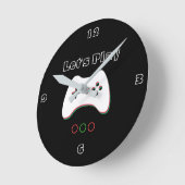 Videospelcontroller, Laten we afspelen, rode en gr Ronde Klok (Hoek)