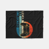 Videospelcontroller onvergrendeld niveau 13 dag B Fleece Deken (Voorkant (Horizontaal))