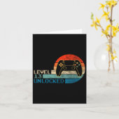 Videospelcontroller onvergrendeld niveau 13 dag B Kaart (Gele Bloem)