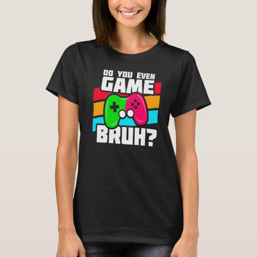 Videospellen afspelen - PC Console Gaming - Funny T-shirt (Voorkant)