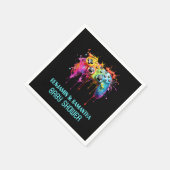 Videospellen Blue Boy Baby shower Servet (Hoek)