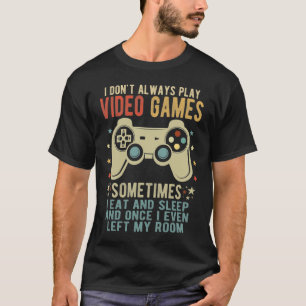 Videospellen Funny Video Gamer Spelborden T-shirt