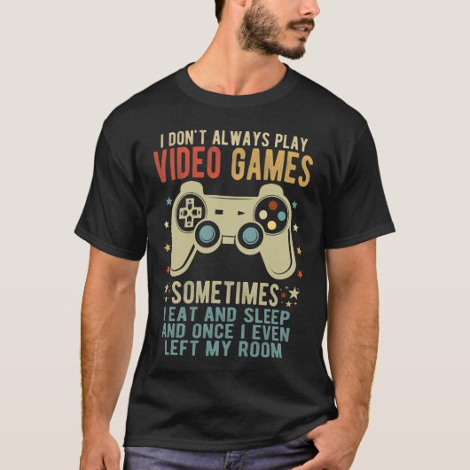 Videospellen Funny Video Gamer Spelborden T-shirt (Voorkant)