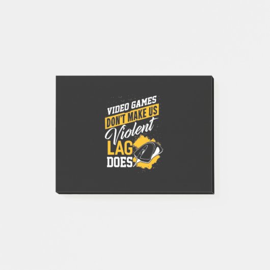 Videospellen maken gamer Lag niet Post-it® Notes (Voorkant)