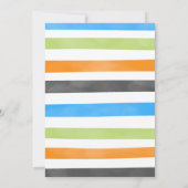 Videospellen Uitnodiging voor verjaardag (Achterkant)