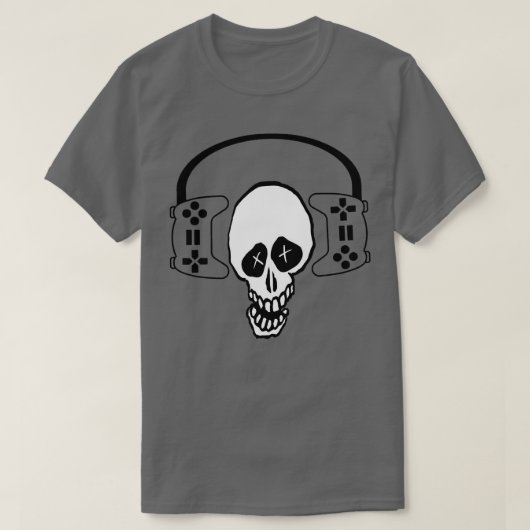 videospelletjes beroven je brein 55 t-shirt (Design voorkant)