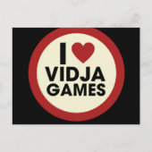 Videospelletjes Briefkaart (Voorkant)
