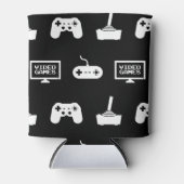 Videospelletjes met een smakelijk gamingdesign blikjeskoeler (Voorkant)
