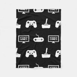 Videospelletjes met een smakelijk gamingdesign fleece deken