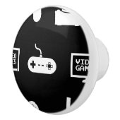 Videospelletjes met een smakelijk gamingdesign keramische knop (Rechts)