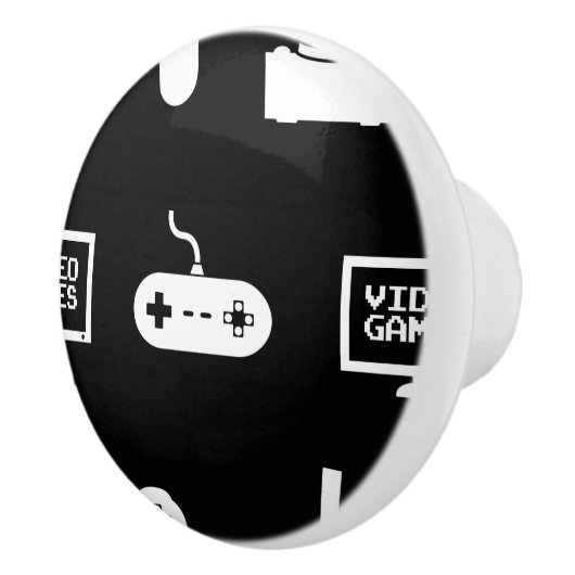 Videospelletjes met een smakelijk gamingdesign keramische knop (Rechts)