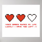 Videospelletjes Poster (Voorkant)