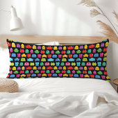 Videospelmonsters Geek Nerd Gamer Patroon Lichaamskussen