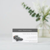 Videospelontwerper - Visitekaartje (Staand voorkant)